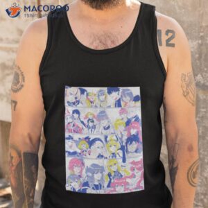 nijisanji en all characters graphic shirt tank top