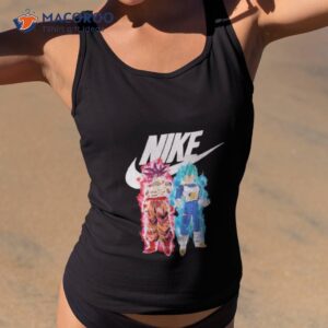 nike dragon ball son goku and vegeta 2023 shirt tank top 2