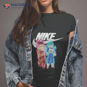 Nike Dragon Ball Son Goku And Vegeta 2023 Shirt