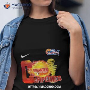 Nike Gigantes Carolina Campeones Bsn 2023 Trophy Shirt