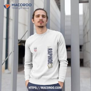 nike uswnt 2023 one hit megan rapinoe 15 home shirt sweatshirt 1