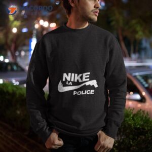 nile la police shirt sweatshirt
