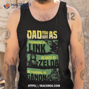 nintendo legend of zelda dad relates to game graphic shirt tank top