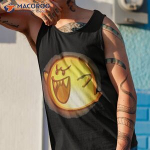 nintendo super mario boo halloween pumpkin graphic shirt tank top 1