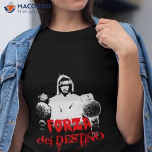 Njpw Tetsuya Naito Forza Del Destino Shirt