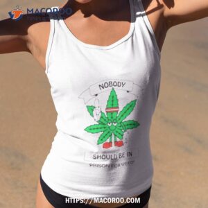 Nobody Should Be In Prison For Weed 2023 Shirt
