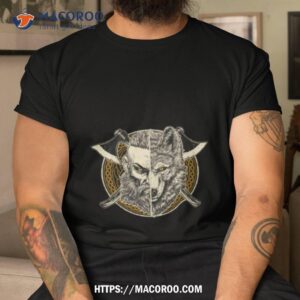 Nordic Viking Wolf Ulfhednar Norse Pagan Shirt