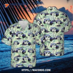 Norfolk, Va, Police Department Ice Cream Van Hawaiian Shirt