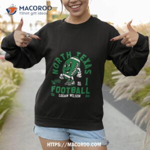 north texas mean logan wilson 2023 ncaa football shirt sweatshirt