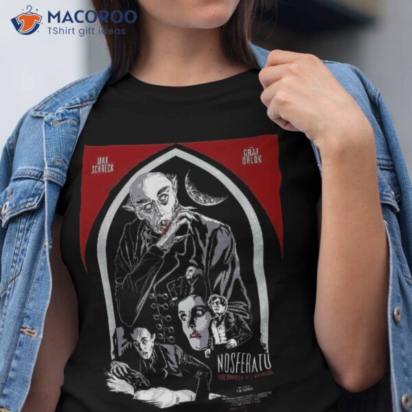 Nosferatu Vampire Halloween Shirt Horror Sci Fi Tee