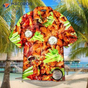 nothing special about hawaiian shirts with a chicken wing pattern 1