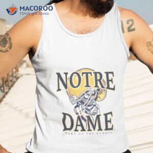 notre dame football helmet victory shirt tank top 3