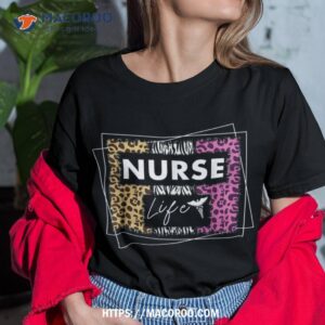 nurse life rn lpn cna healthcare leopard nurse week 2023 shirt tshirt 2