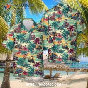 Nursery Train Hawaiian Shirt
