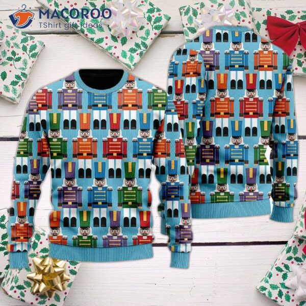 Nutcracker Soldier Ugly Christmas Sweater