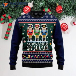 Nutcracker Squad Ugly Christmas Sweater