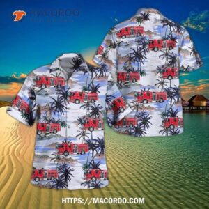 Oak Island, North Carolina, Island Fire Department Hawaiian Shirt