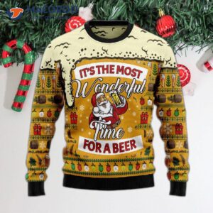 Octoberfest And Christmas Are The Most Wonderful Time For Beer Ugly Sweaters!