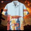 Octoberfest Beer Tropical Blue Hawaiian Shirt