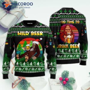 Octoberfest Is A Good Time To Drink Beer, Especially Bigfoot Beer’s Christmas Ugly Sweater.