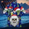 Octoberfest Santa Claus Skeleton Skull Christmas Love Beer Hawaiian Shirts