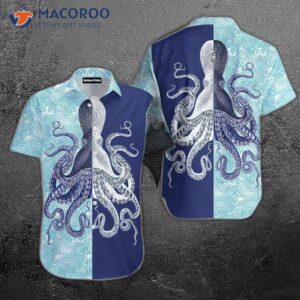 Octopus Blue Ocean Hawaiian Shirts