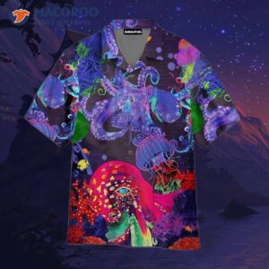 Octopus Colorful Hawaiian Shirts