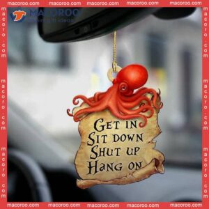 Octopus Lover Custom-shaped Christmas Acrylic Ornament