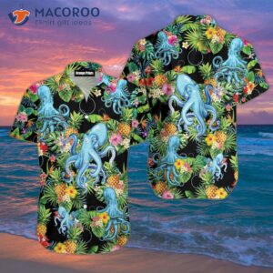 Octopus Tropical Hawaiian Shirts