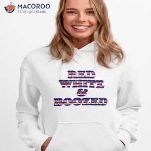 Official Red White And Boozed Shirt
