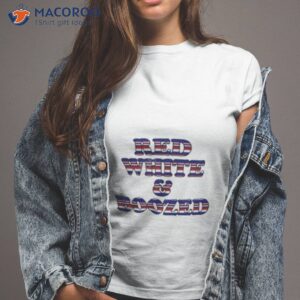 Official Red White And Boozed Shirt