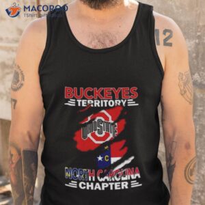 ohio state buckeyes territory north carolina chapter shirt tank top