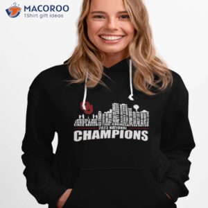 oklahoma sooners players names skyline 2023 national champions shirt hoodie 1