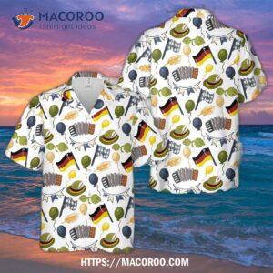 Oktoberfest Pattern Bavaria Hawaiian Shirt