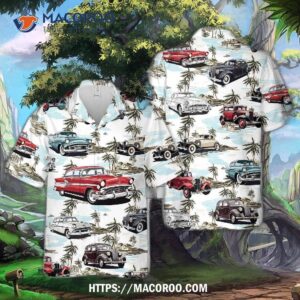 Old Cars Hawaiian Shirt