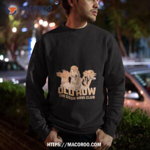 old row the good boys club trio pocket shirt sweatshirt