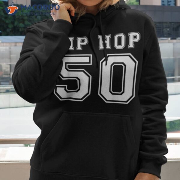 Old School Hip Hop 50th Anniversary Birthday Dj Rap Music Shirt