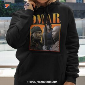 Omar Little Oversized Graphic Street Fashion Shirt
