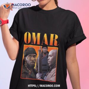 Omar Little Oversized Graphic Street Fashion Shirt