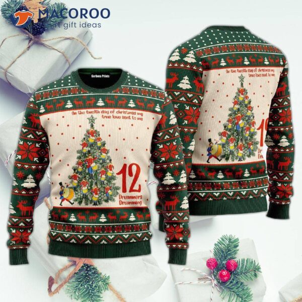 On The Twelfth Day Of Christmas, An Ugly Christmas Sweater.