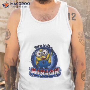 one in a minion t shirt tank top
