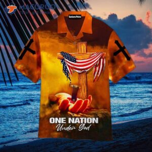 One Nation, Under God, Orange Hawaiian Shirts