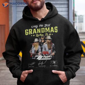 Only The Best Grandmas Listen To Zz Top Thank You For The Memories 2023 Signatures Shirt