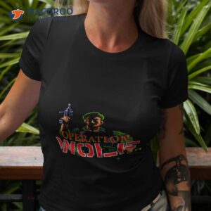 Operation Wolf Arcade Title Screen Shirt