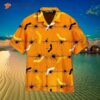 Orange Bright Hawaiian Halloween Shirts Comeback