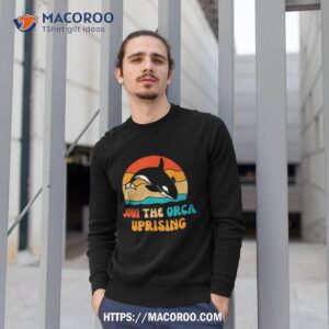 orca uprising join the orca uprising 2023 whales attack shirt sweatshirt 1
