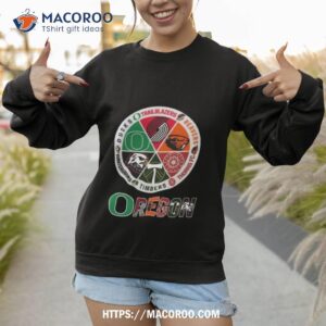 oregon ducks trailblazers beavers thorns fc timbers winterhawks 2023 shirt sweatshirt 1