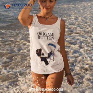 Origami Button Shirt 3 origami button shirt tank top