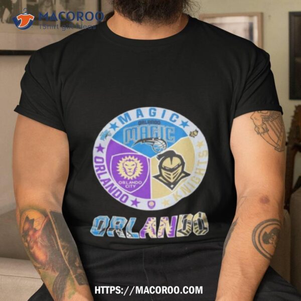 Orlando City Sc Orlando Magic Ucf Knights Shirt