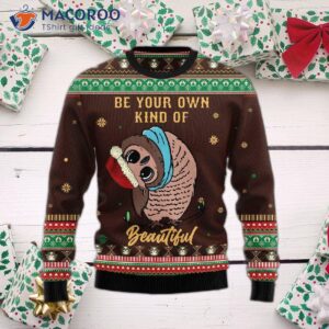 Owl Beautiful Ugly Christmas Sweater